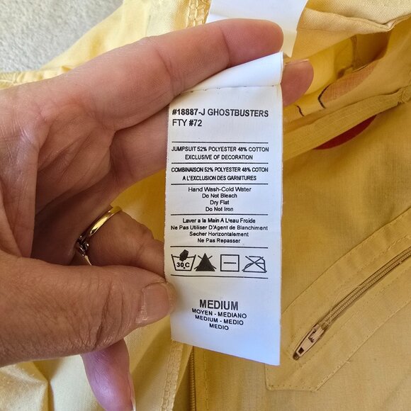 Ghostbusters Costume Childrens Size Medium Rubie's Jumpsuit Halloween Dress Up - Picture 9 of 14